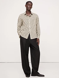 Standard-Fit Lightweight Textured Shirt