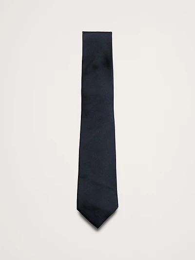 Solid Silk Tie