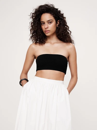 Sculpted Bandeau Top