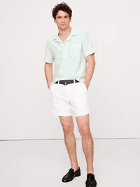 Waffle-Weave Resort Polo Shirt