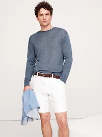 Linen Roll-Neck Sweater