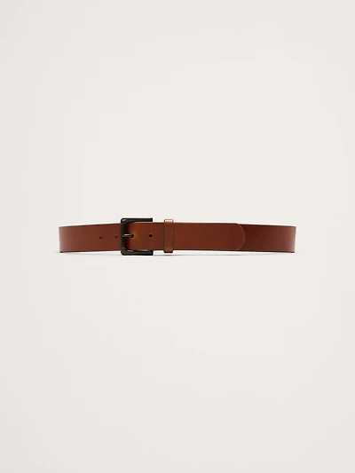Tumbled Leather Belt