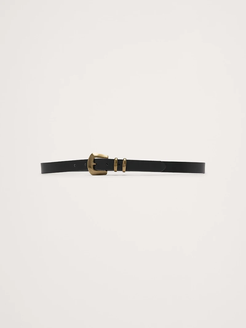 Angolo Leather Belt