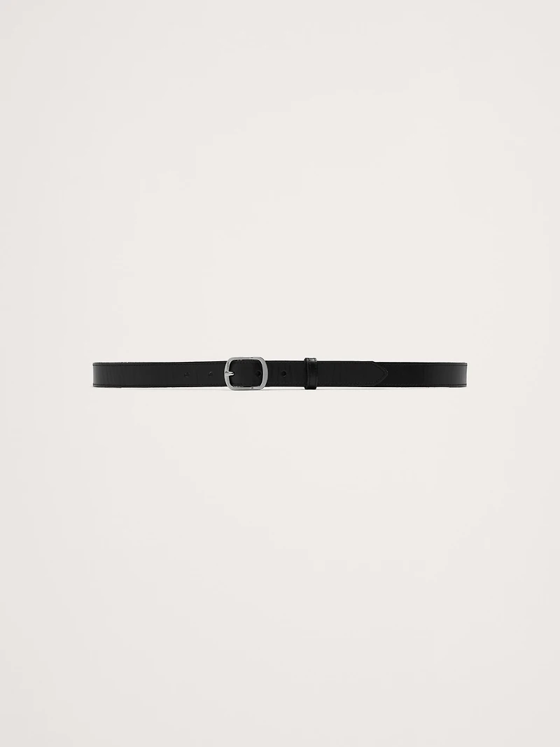 Flora Leather Belt