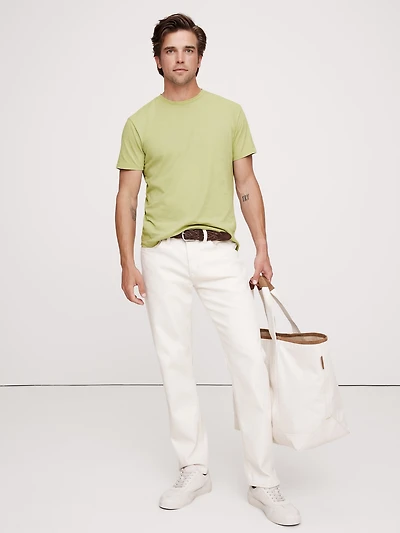 Lightweight Cotton Crew-Neck T-Shirt