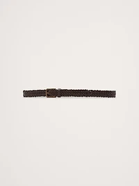 Tamalpais Braided Leather Belt
