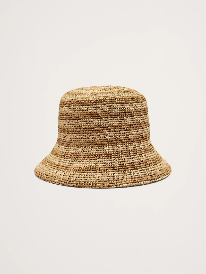 The Inca Straw Bucket Hat by Lack of Color