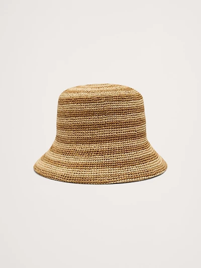 The Inca Straw Bucket Hat by Lack of Color