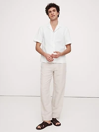 Cotton Seersucker Resort Shirt