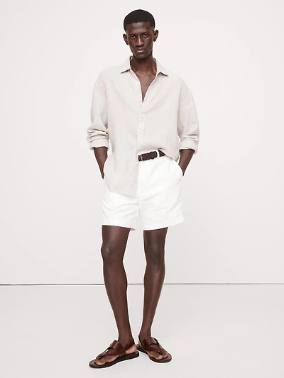 Relaxed-Fit Linen Shirt
