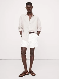 Relaxed-Fit Linen Shirt