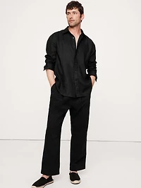 Relaxed-Fit Linen Shirt