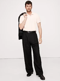 Sun-Faded Pique Polo Shirt