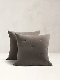 Lofty Velvet Sham Set