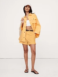 Washed Cotton Chore Jacket