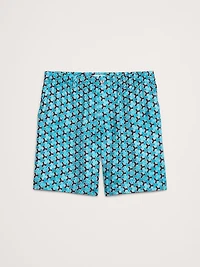 The White Lotus 8" Silk Twill Pull-On Short