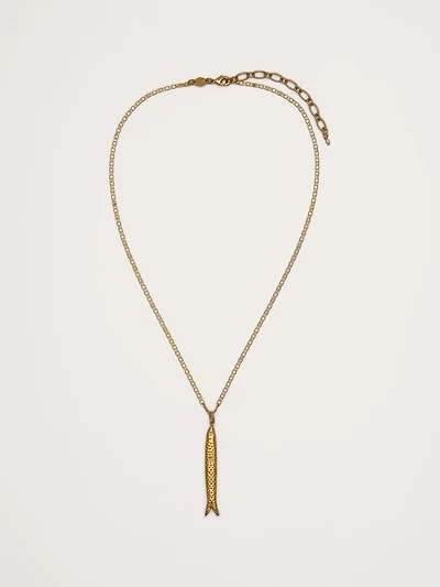 Hippie Fish Necklace by Anni Lu
