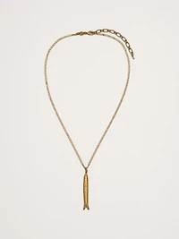 Hippie Fish Necklace by Anni Lu