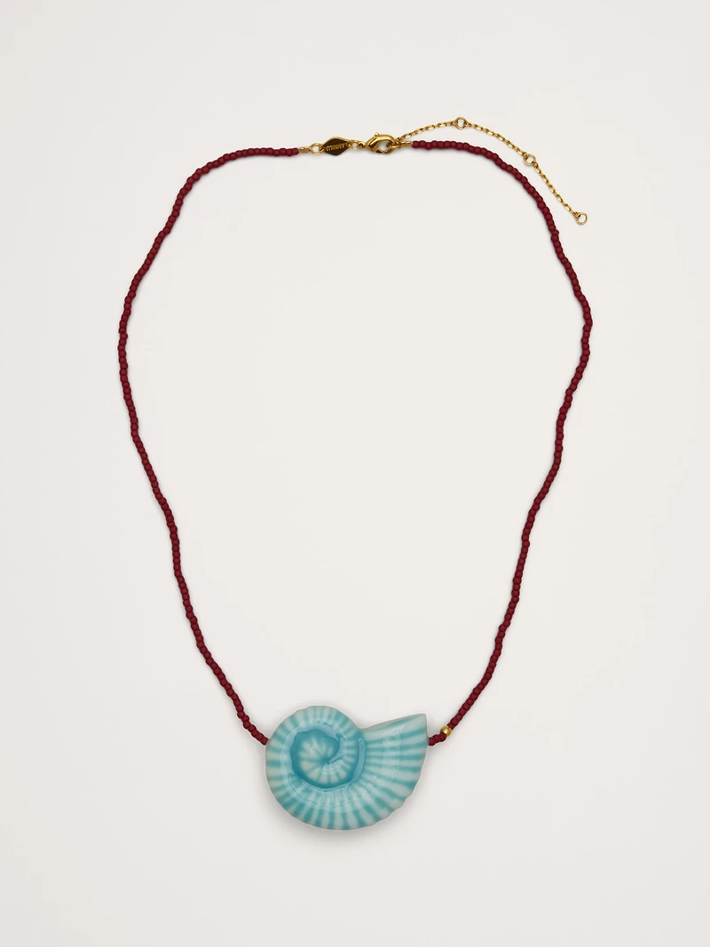 Nautilus Necklace by Anni Lu