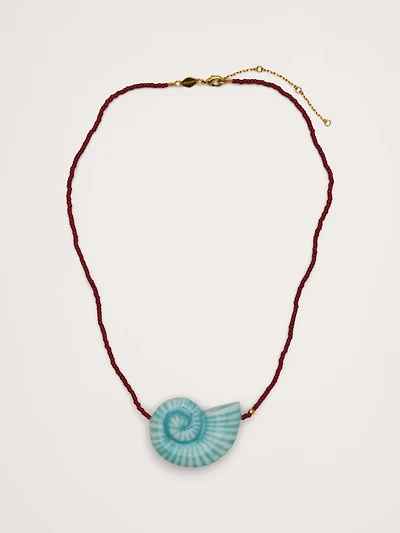 Nautilus Necklace by Anni Lu