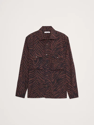 The White Lotus Poplin 2-Pocket Shirt
