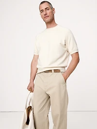 Terry Short-Sleeve Sweatshirt