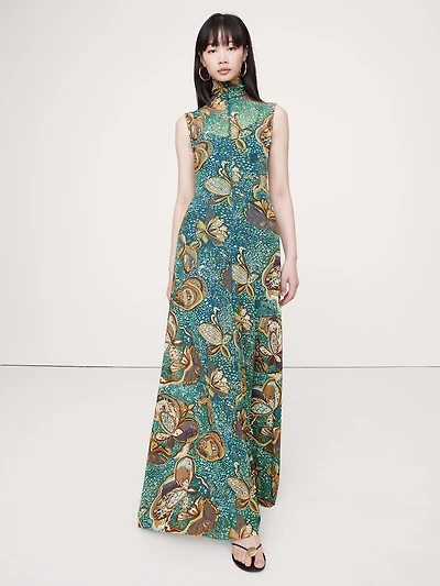 Mesh Maxi Dress