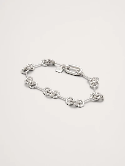 Double Ring Chain Bracelet