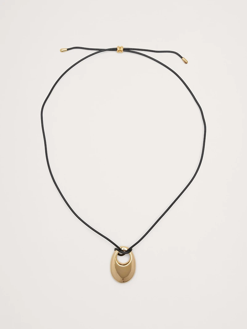 O-RING SCULPTED NECKLACE