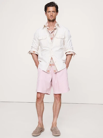 9.5" LOOSE CORDUROY PULL-ON SHORT