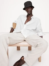 Relaxed-Fit Linen Shirt