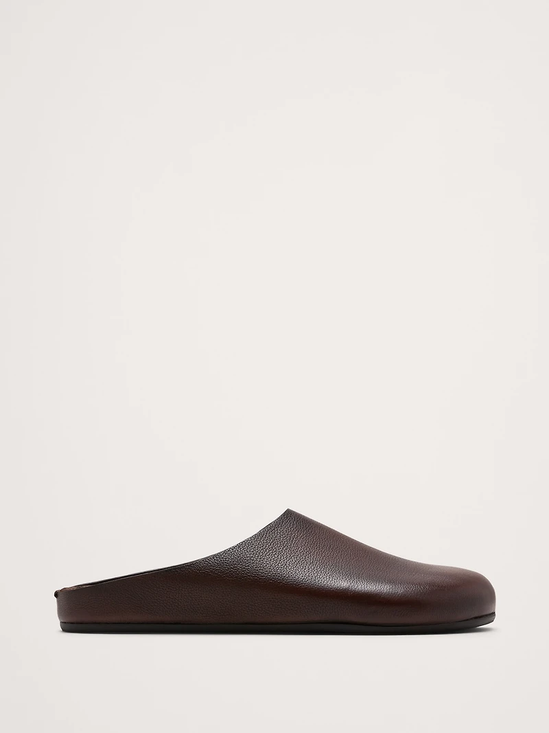 LEATHER CLOG