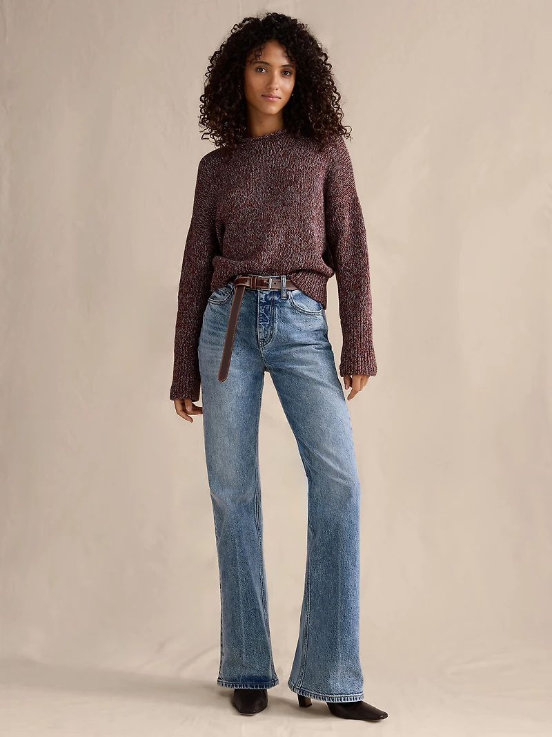 High-Rise Bootcut Jean