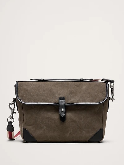 Canvas & Leather Camera Bag