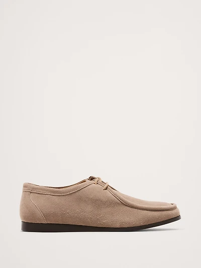 SUEDE DERBY SHOE