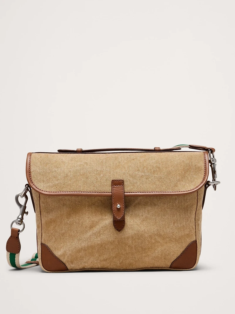 Canvas & Leather Camera Bag