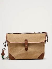 Canvas & Leather Camera Bag