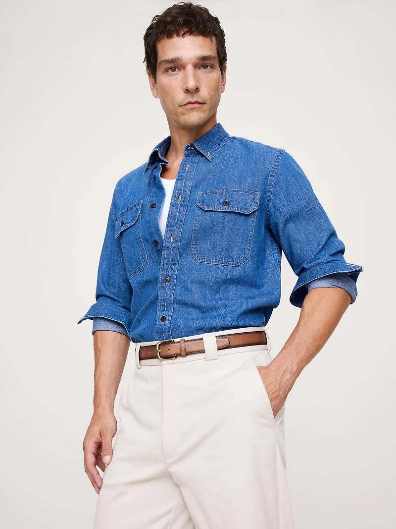 Patina Leather Belt
