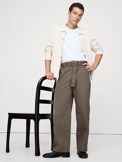 LOOSE Chino Pant WITH BELT