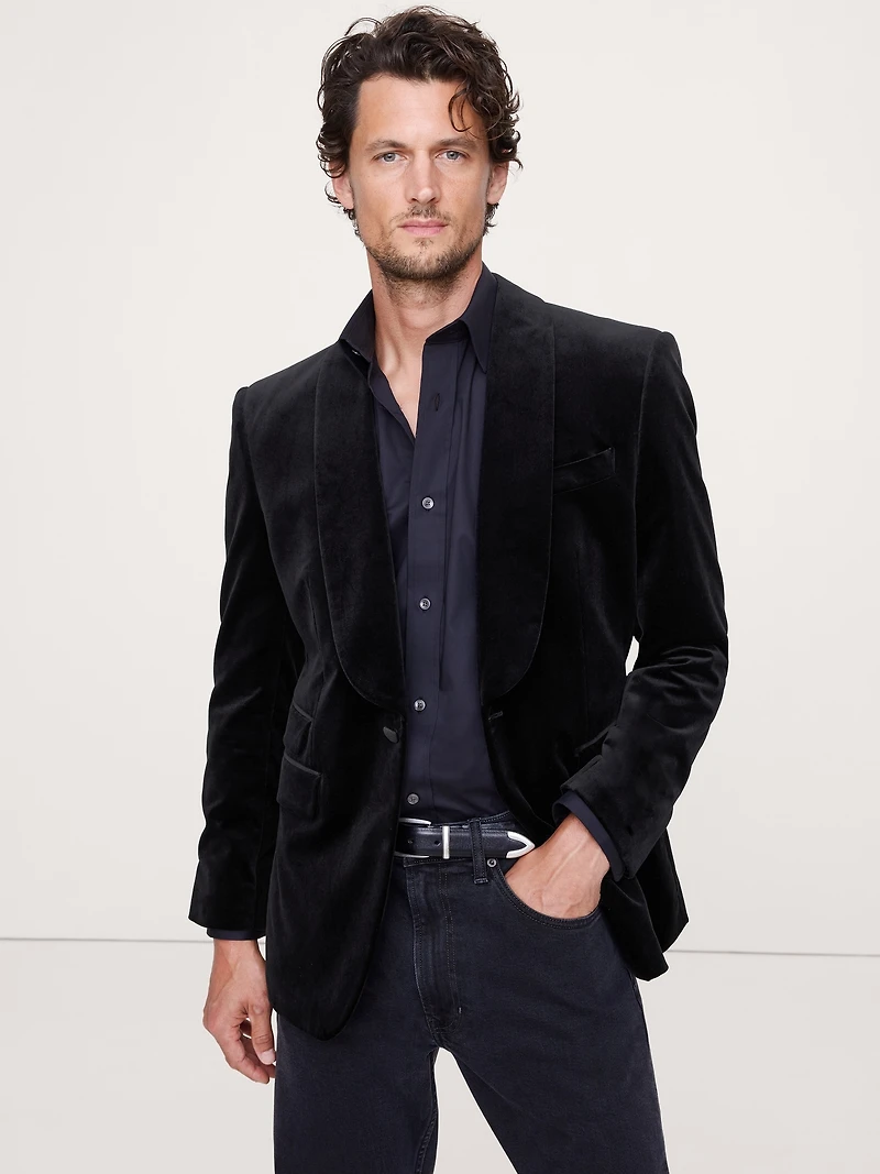 Velvet Tuxedo Jacket