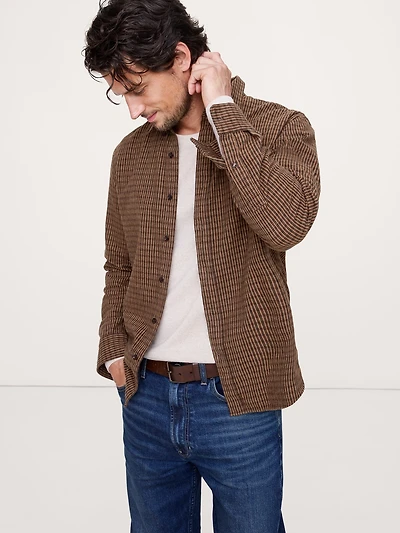 Standard-Fit Flannel Shirt