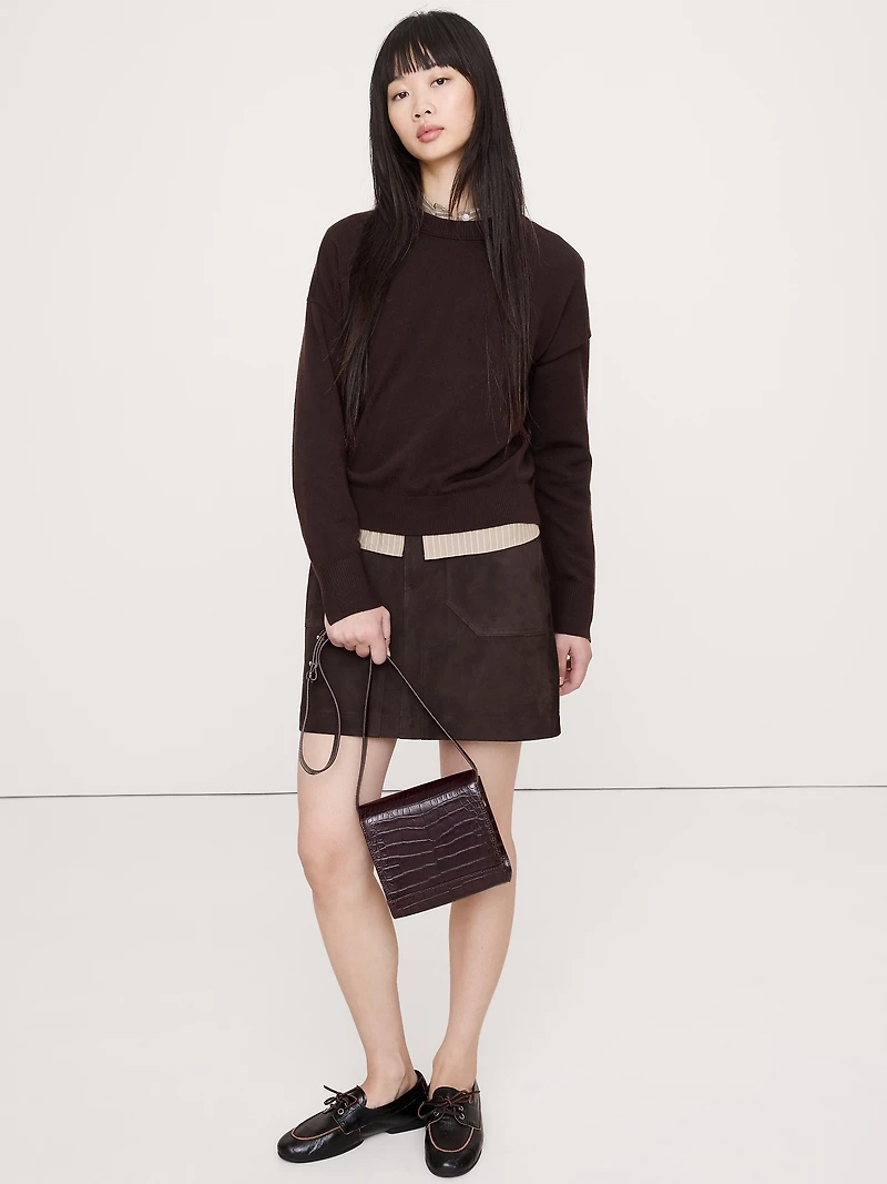 Merino Crew Sweater-Neck Sweater