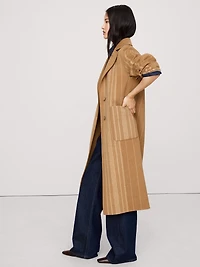 Reversible Double-Faced Top Coat
