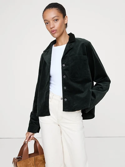 Corduroy Shirt Jacket