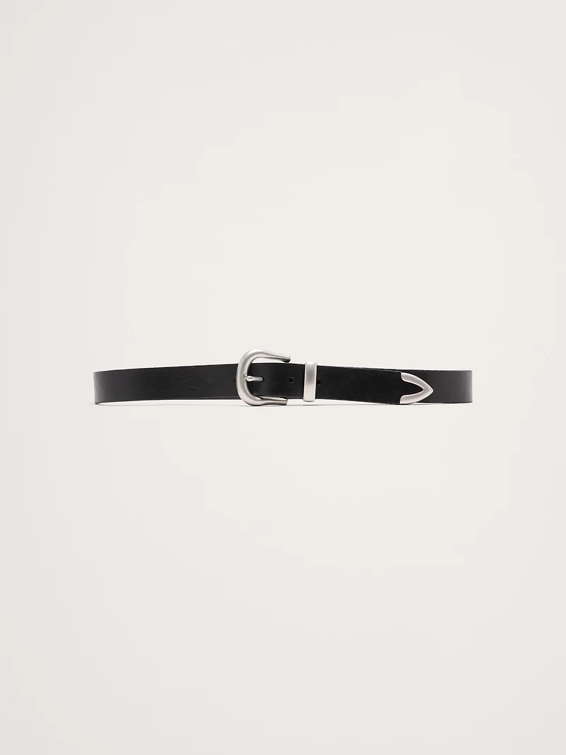Western Leather Belt