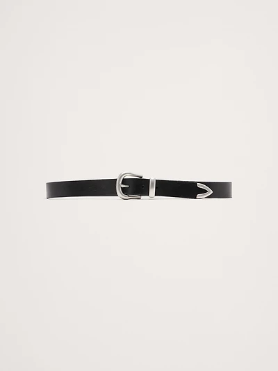 Western Leather Belt