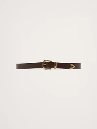 Western Leather Belt