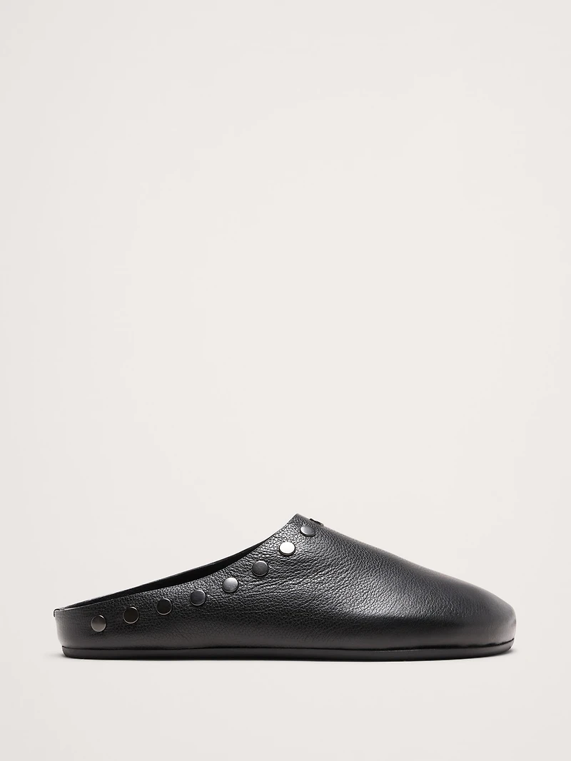 Leather Essential Clog