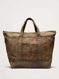 Waxed Canvas Tote by CB Station