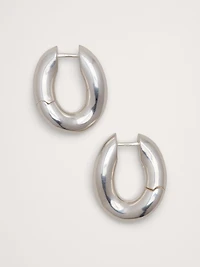 Curvy Hoop Earrings